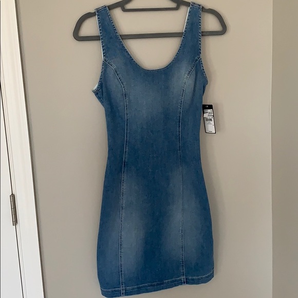 guess jean dress